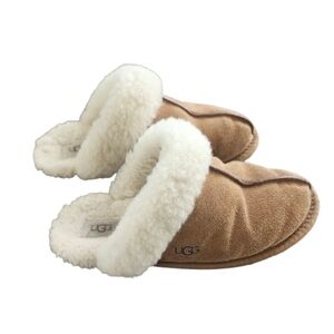UGG Tan Shearling Slippers